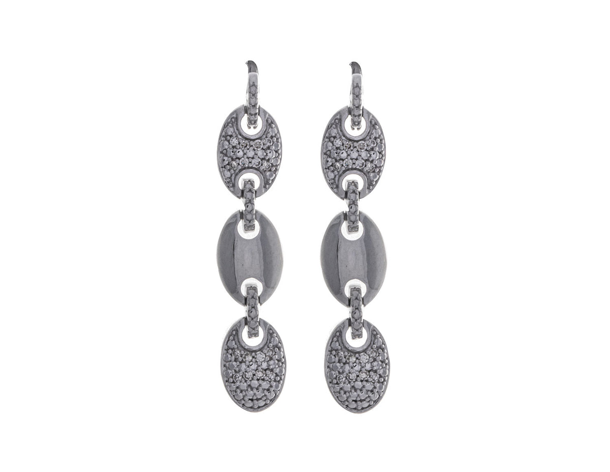 1/10ct. t.w. Diamond Dangle Earrings in Sterling Silver