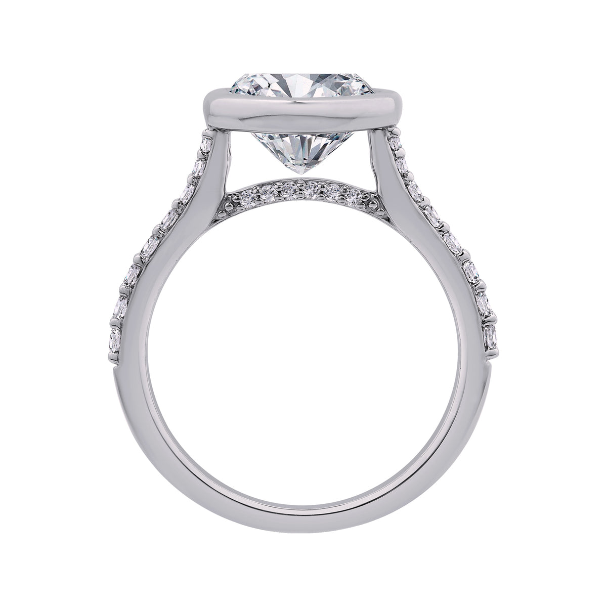 1/3ct. t.w. Diamond Engagement Ring in 14K White Gold