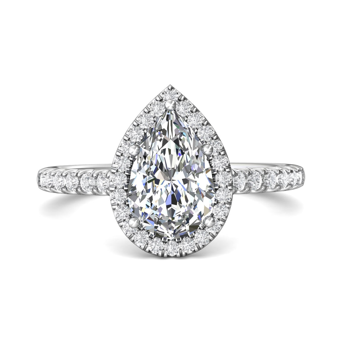 2/5ct. t.w. Diamond Engagement Ring in 14K White Gold