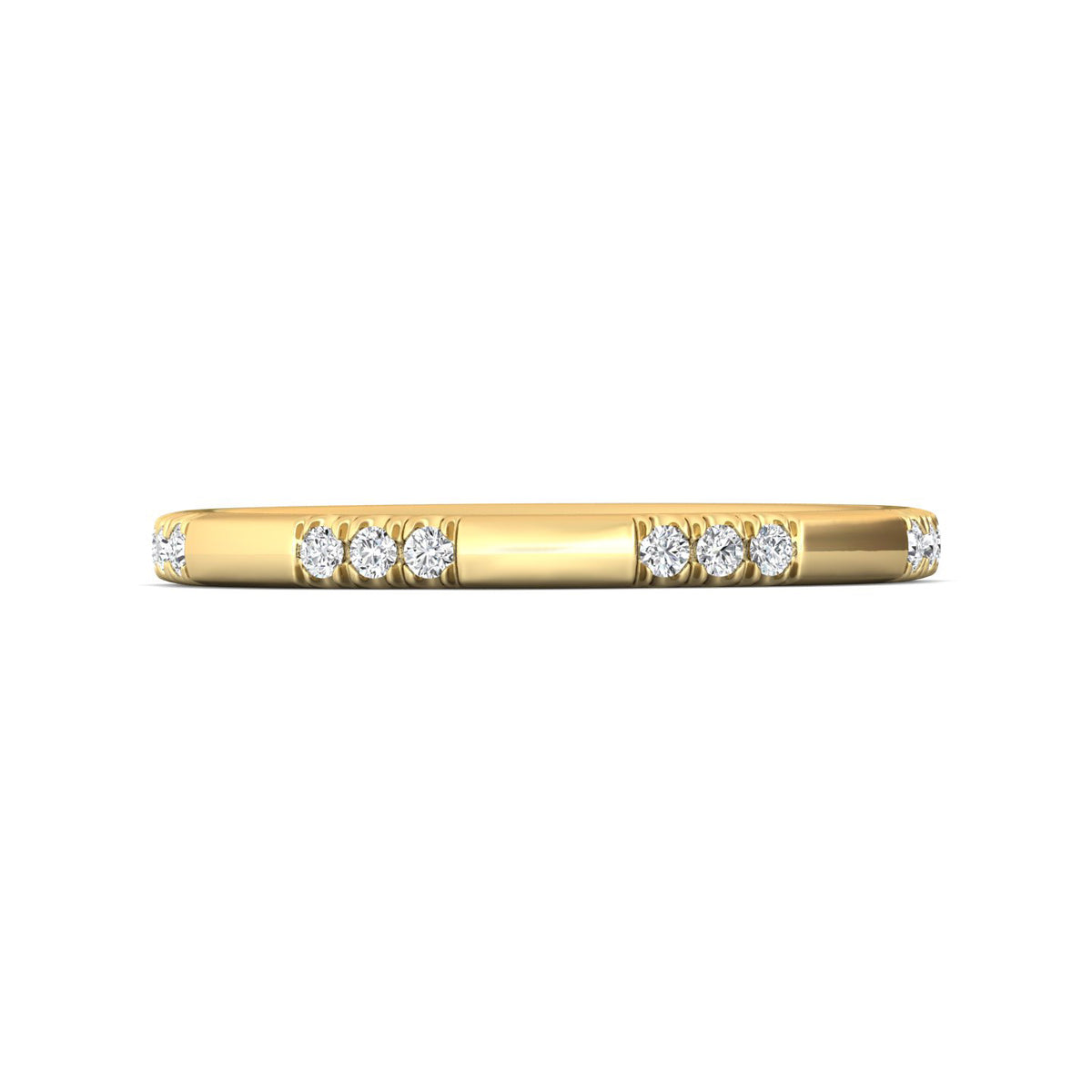 1/7ct. t.w. Diamond Wedding Band in 14K Yellow Gold