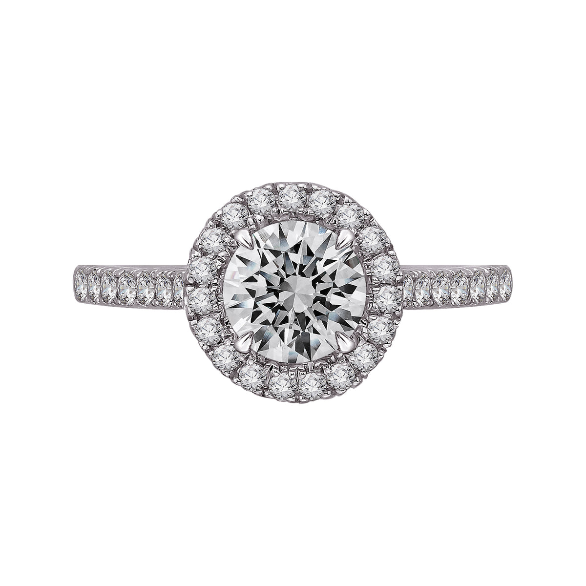 2/5ct. t.w. Diamond Engagement Ring in 14K White and Yellow Gold