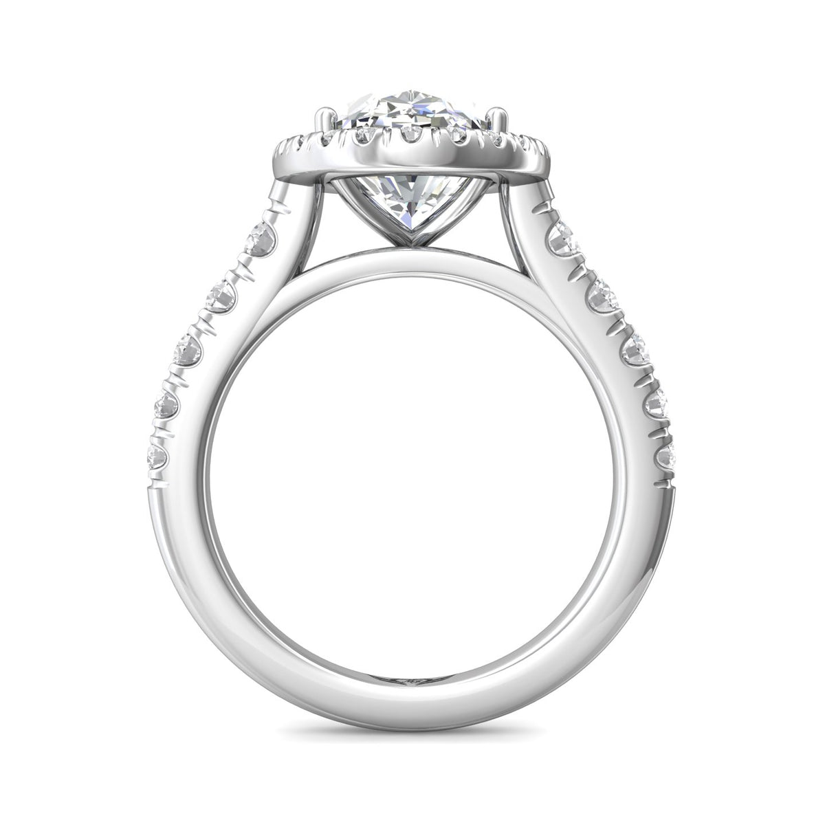 3/4ct. t.w. Diamond Engagement Ring in 14K White Gold