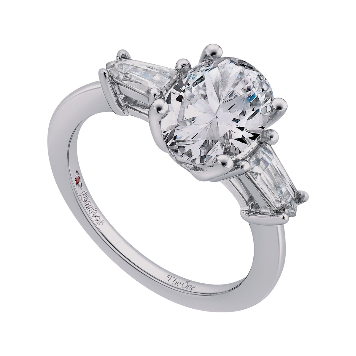 5/8ct. t.w. Diamond Engagement Ring in 14K White Gold