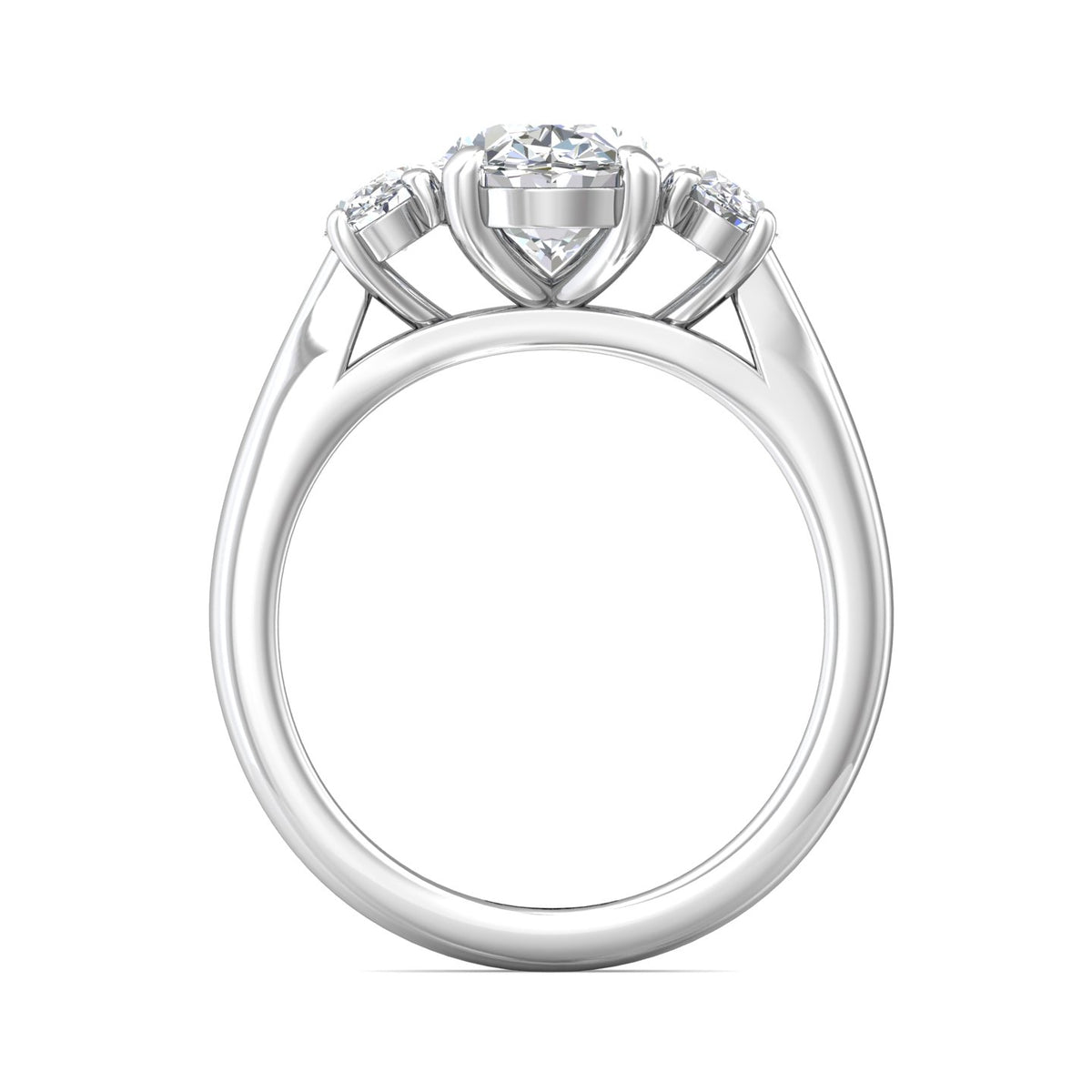 5/8ct. t.w. Diamond Engagement Ring in 14K White Gold