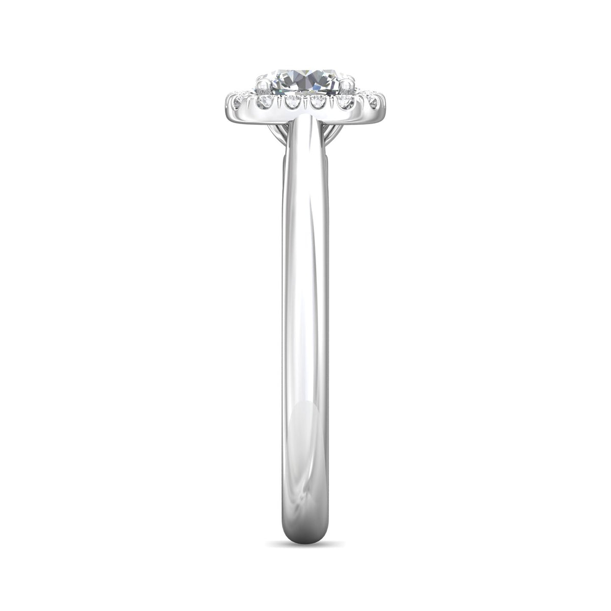 1/7ct. t.w. Diamond Engagement Ring in 14K White Gold