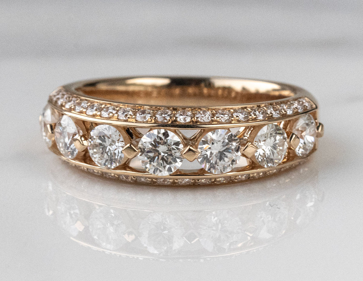 1 1/3ct. t.w. Diamond Ring in 14K Yellow Gold