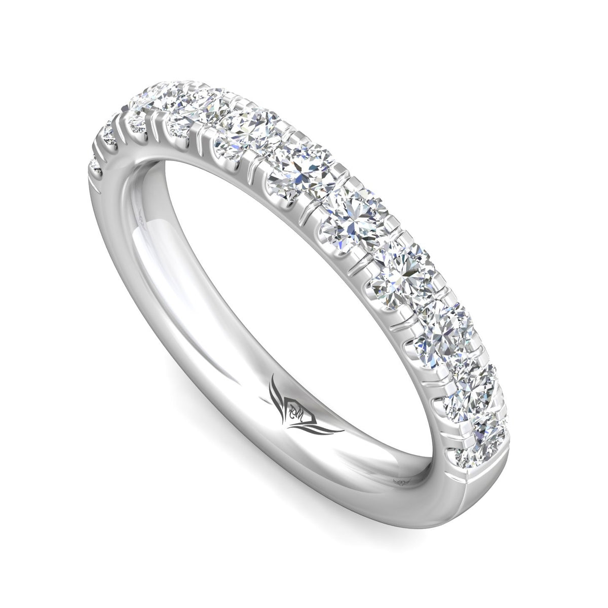 1ct. t.w. Diamond Wedding Ring in 14K White Gold