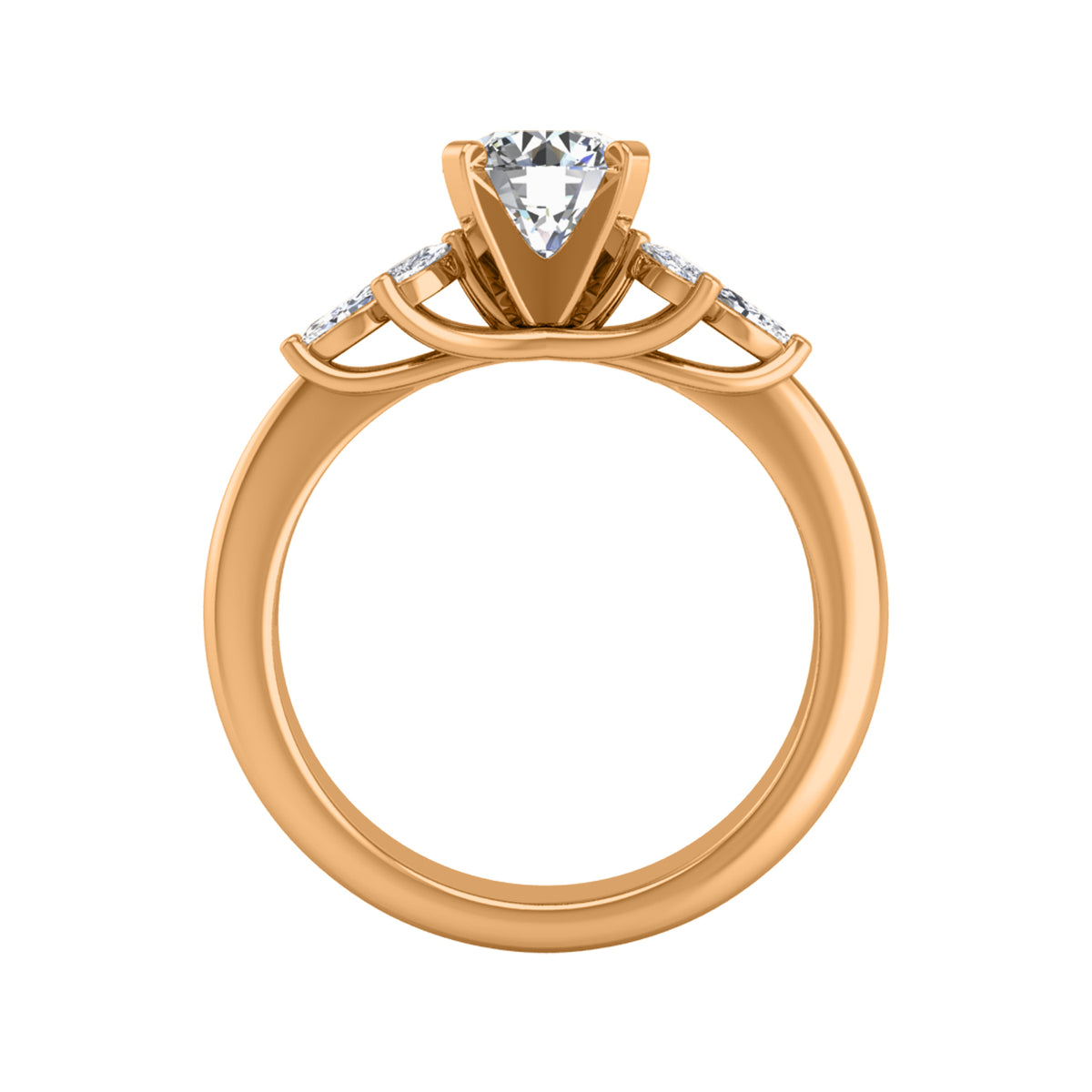 1/4ct. t.w. Diamond Engagement Ring in 14K Yellow Gold