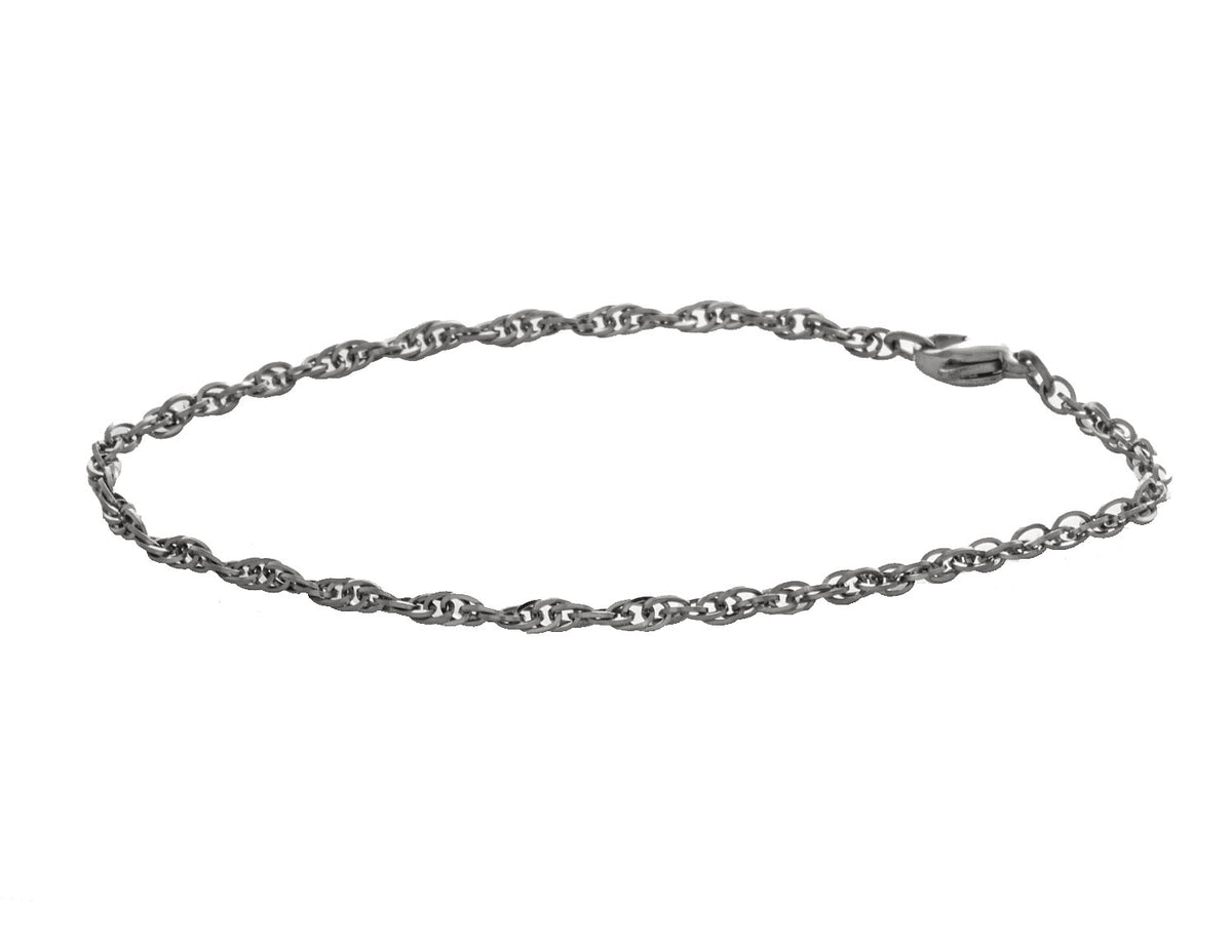 7.25" Stainless Steel Olympic Link Bracelet