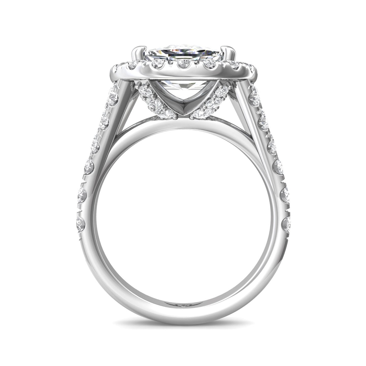 1 5/8ct. t.w. Diamond Engagement Ring in 14K White Gold