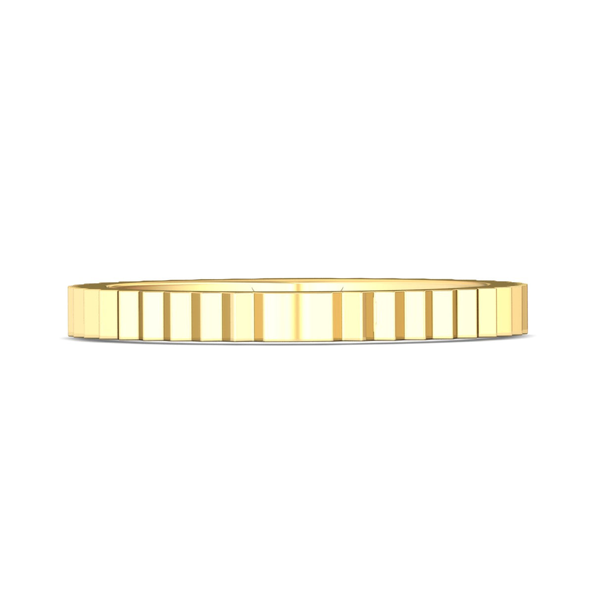 2mm Plain Wedding Band in 14K Yellow Gold