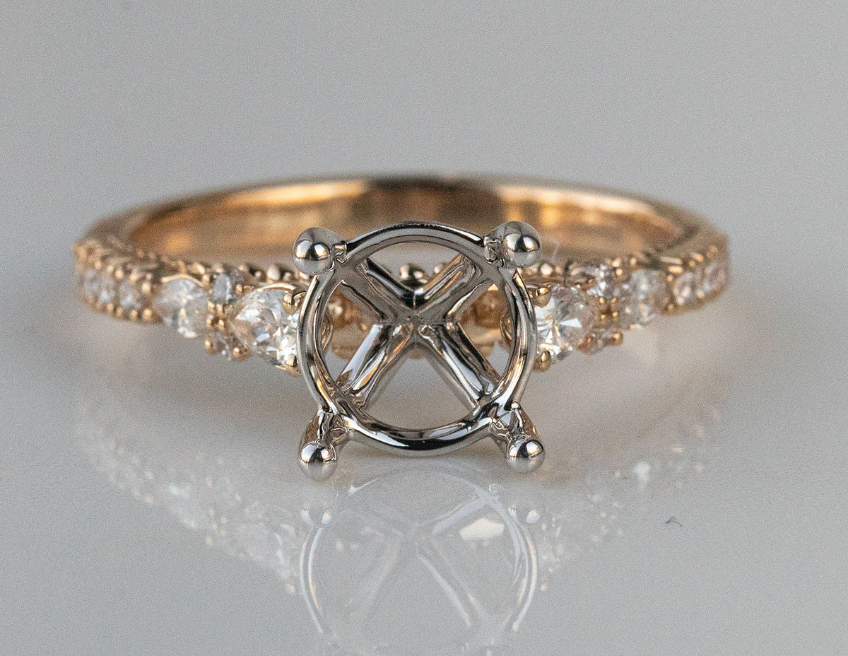 1/3ct. t.w. Diamond Engagement Ring in 14K Yellow Gold