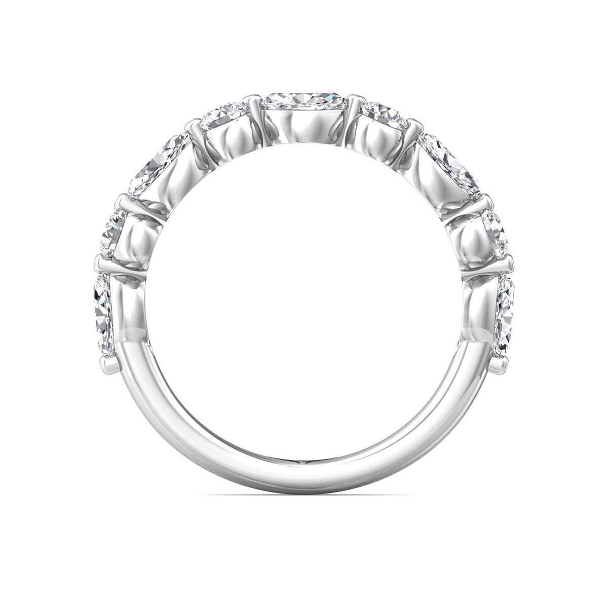 1ct. t.w. Diamond Wedding Band in 14K White Gold