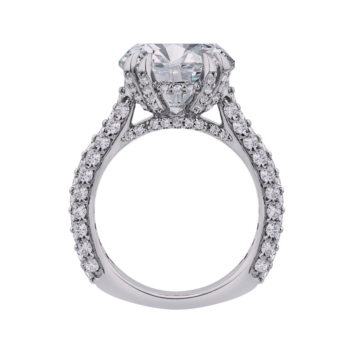 1 2/5ct. t.w. Diamond Engagement Ring in 14K White Gold