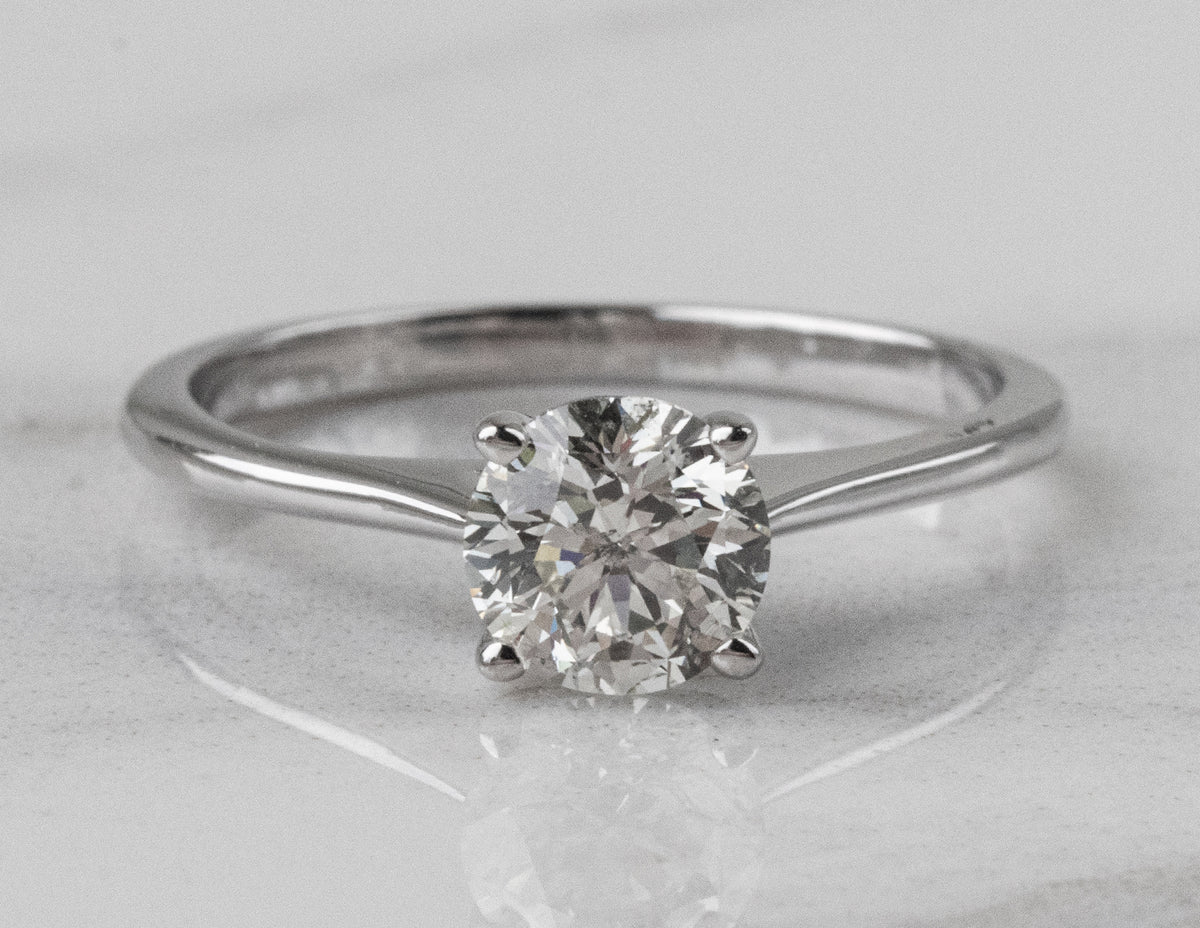 1ct. Kessler 81 Diamond Engagement Ring in 14K White Gold