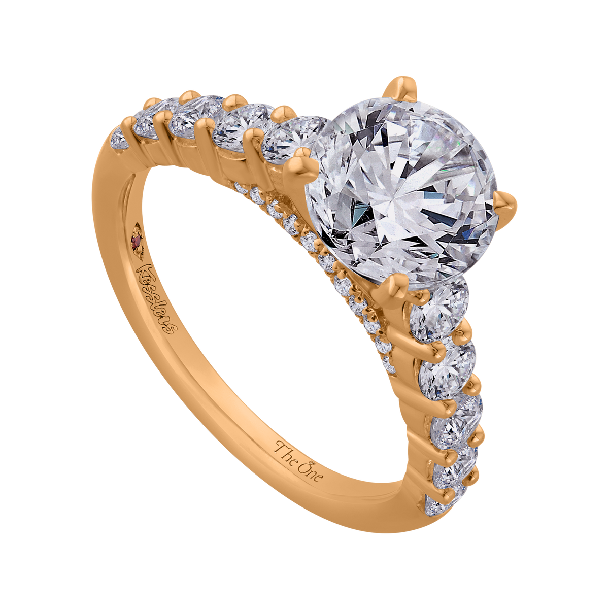 1ct. t.w. Diamond Engagement Ring in 14K Yellow Gold