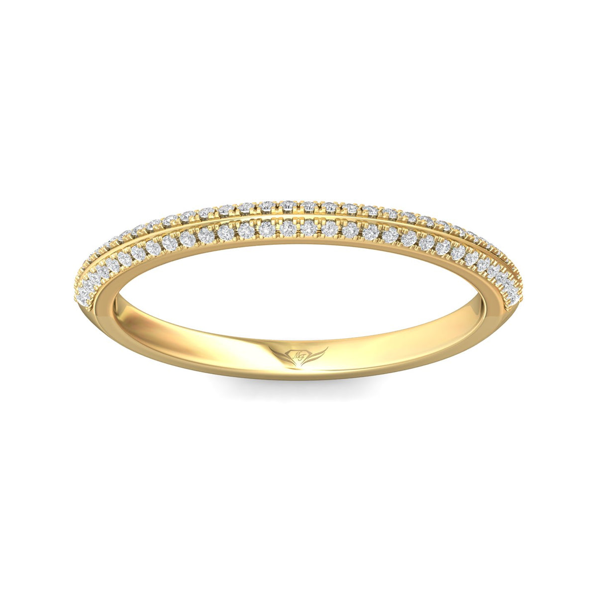 1/5ct. t.w. Diamond Wedding Ring in 14K Yellow Gold