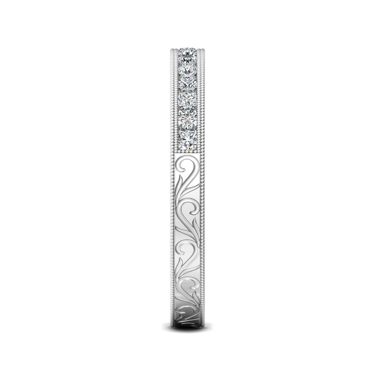 1/4ct. t.w. Diamond Wedding Ring in 14K White Gold