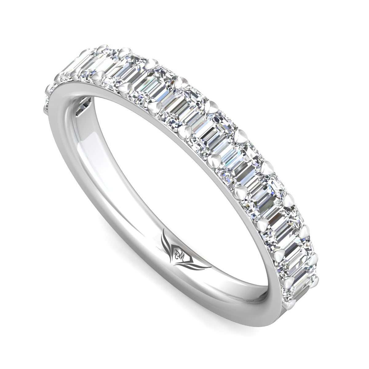 1 1/5ct. t.w. Diamond Anniversary Ring in 14K White Gold