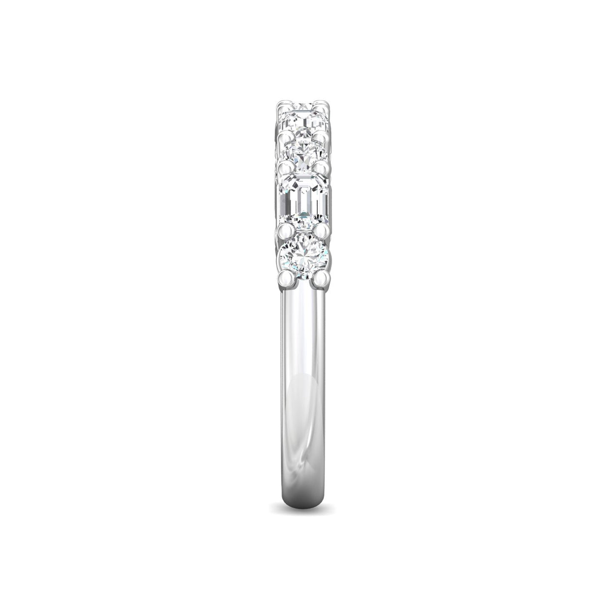 7/8ct. t.w. Diamond Anniversary Ring in 14K White Gold