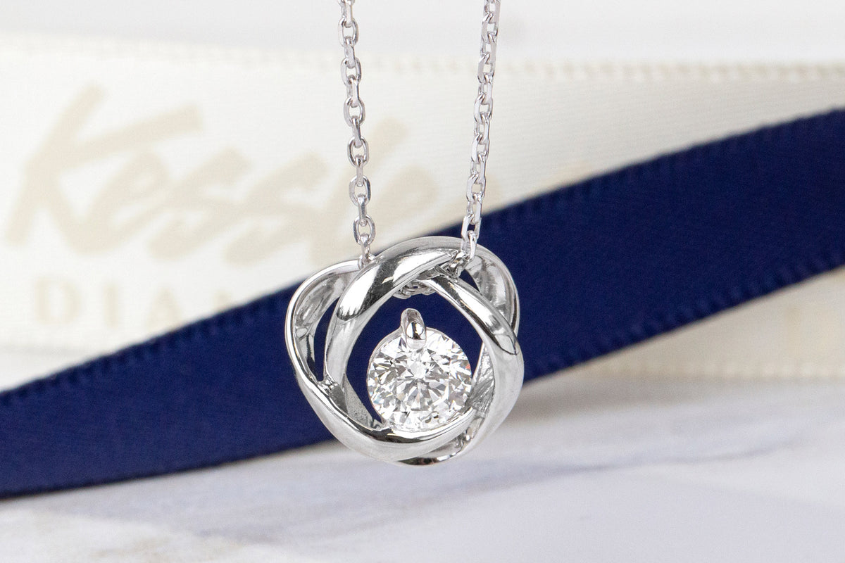 Time & Eternity diamond pendant