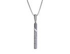 1/6ct. t.w. Diamond Pendant in Sterling Silver