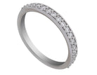 1/3ct. t.w. Diamond Anniversary Ring in 14K White Gold