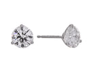 1 1/2ct. t.w. Round Cut Newborn Lab Created Diamond Stud Earrings in 14K White Gold