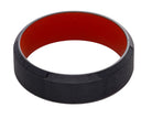 7mm Black Zirconium Men's Wedding Ring