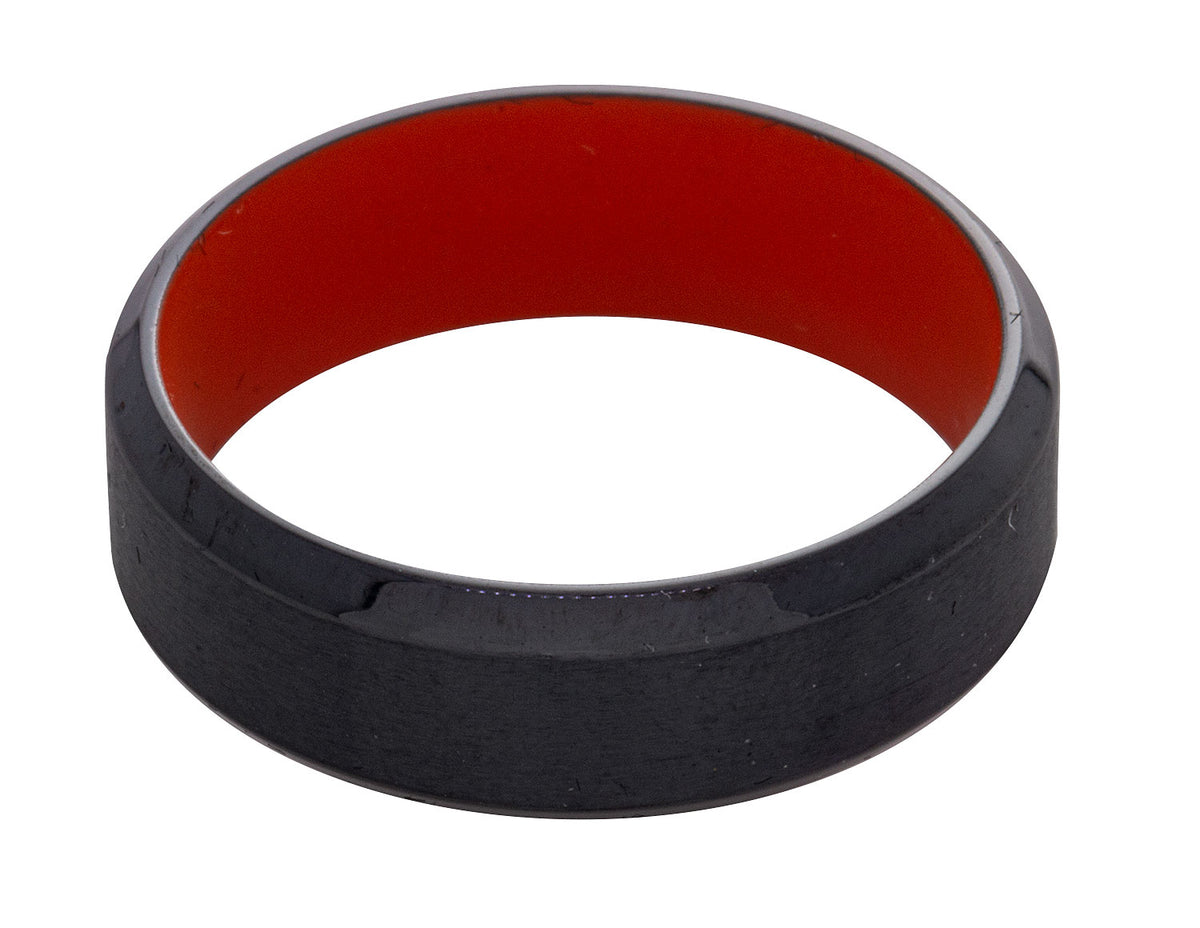 7mm Black Zirconium Men's Wedding Ring