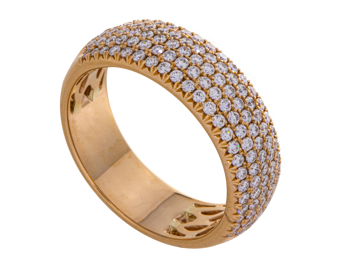 3/4ct. t.w. Diamond Anniversary Ring in 14K Yellow Gold
