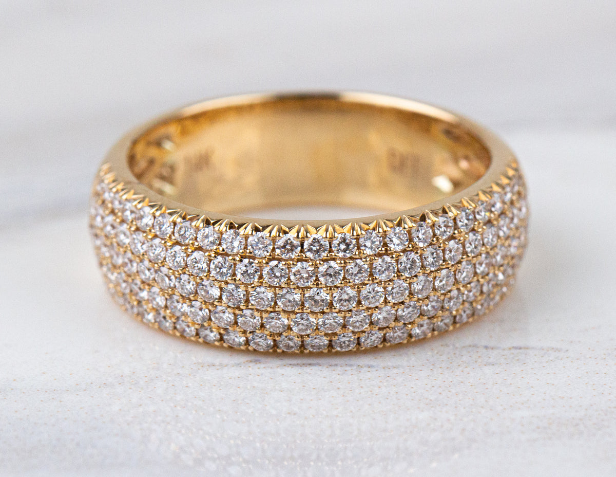 3/4ct. t.w. Diamond Anniversary Ring in 14K Yellow Gold