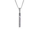 1/6ct. t.w. Diamond Pendant in Sterling Silver