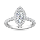2/5ct. t.w. Diamond Engagement Ring in 14K White Gold