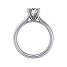 3mm. Wedding Ring in 14K White Gold