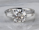 3 5/8ct. t.w. Round Cut Newborn Lab Created Diamond Engagement Ring in 14K White Gold