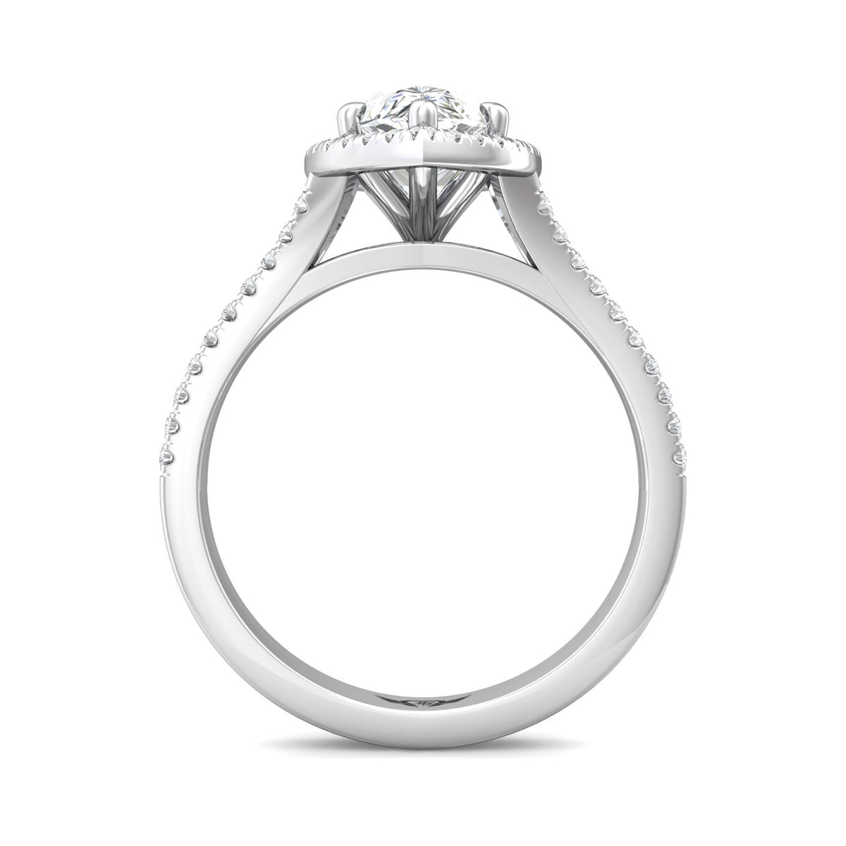 2/5ct. t.w. Diamond Engagement Ring in 14K White Gold