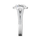 5/8ct. t.w. Diamond Engagement Ring in 14K White Gold