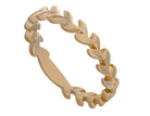 Leafy Fashion Ring in 14K Yellow Gold
