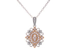 14K White & Yellow Gold Fashion Pendant