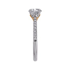 1/3ct. t.w. Diamond Engagement Ring in 14K White and Yellow Gold
