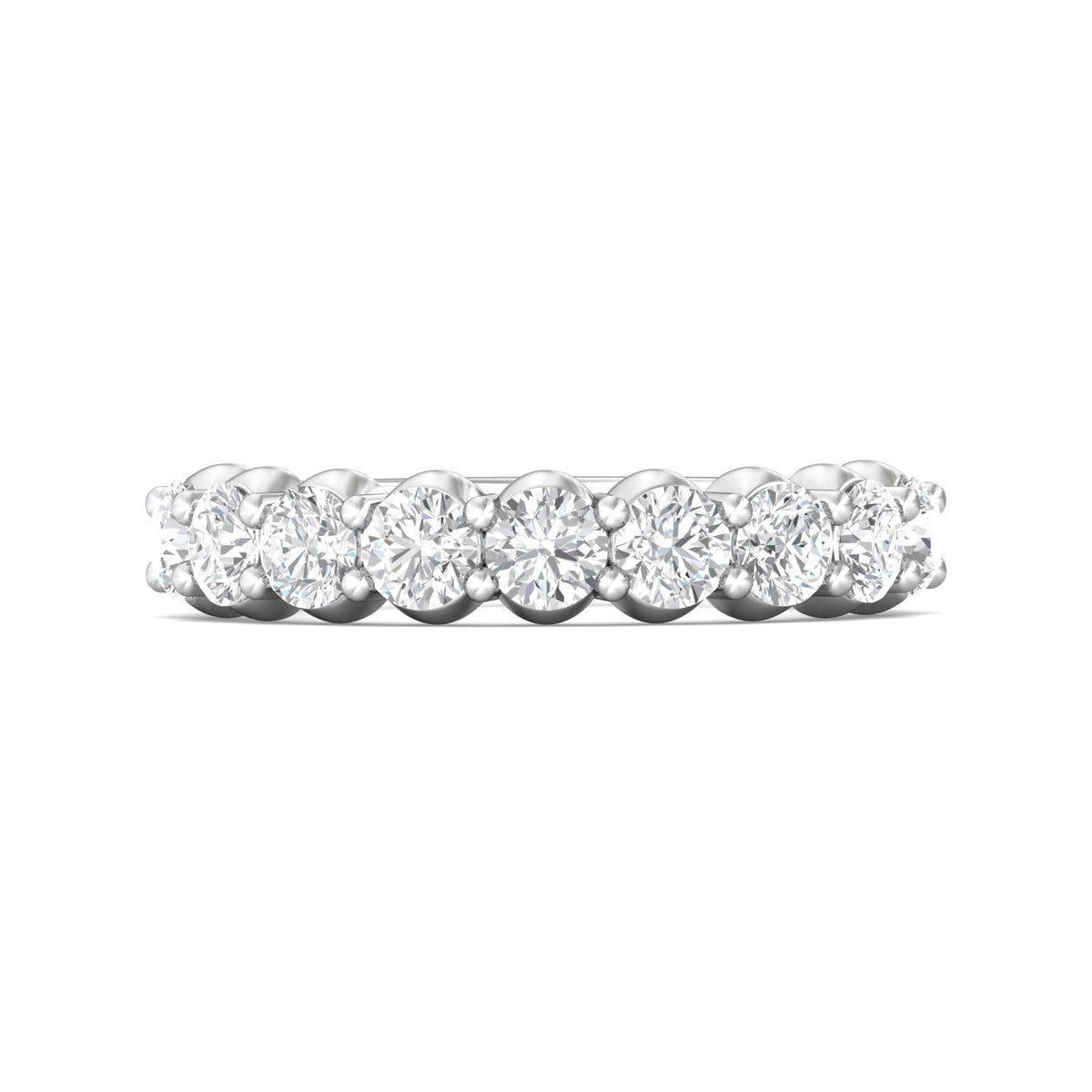 1 1/4ct. t.w. Diamond Wedding Band in 14K White Gold