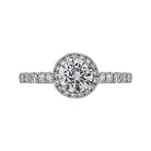 1/2ct. t.w. Diamond Engagement Ring in 14K White Gold
