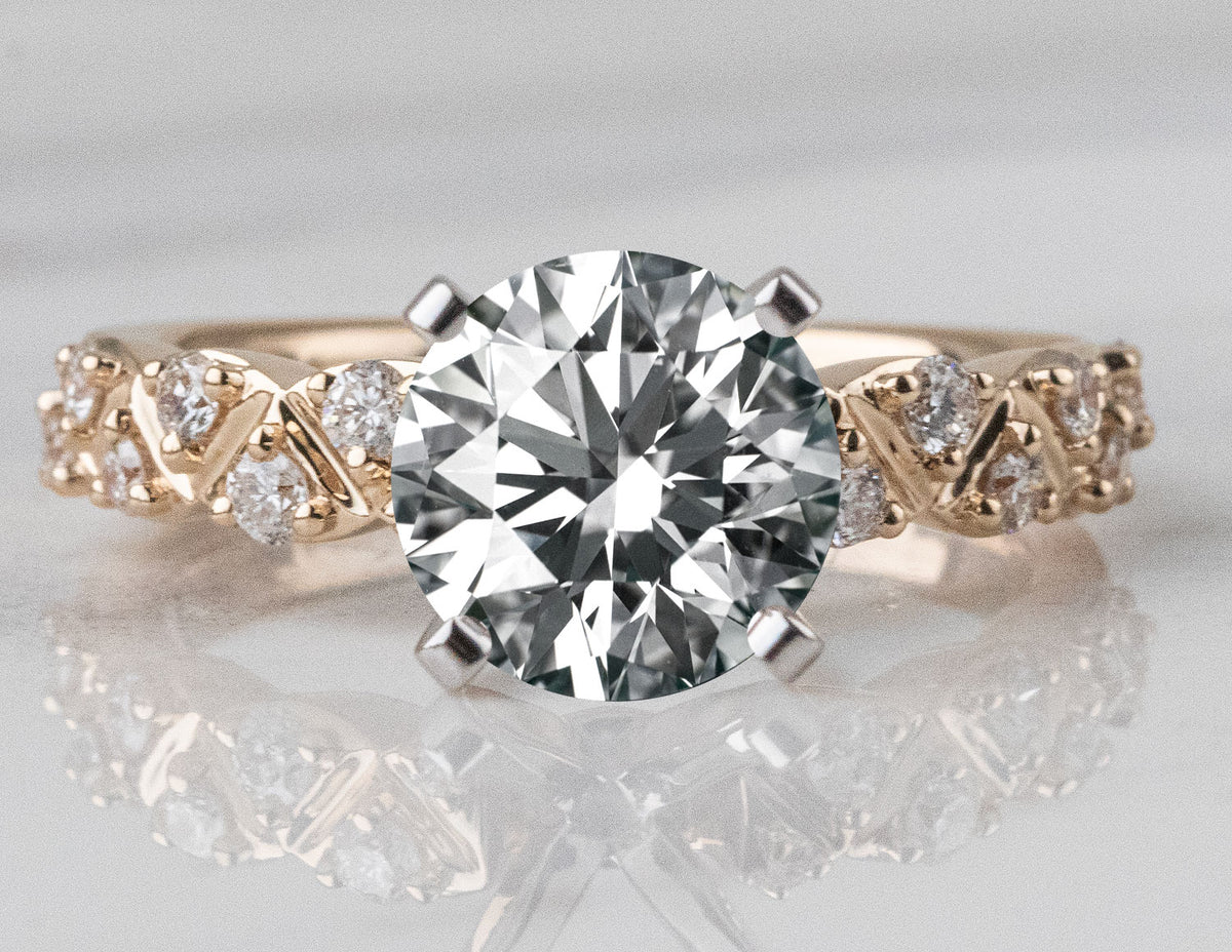 1/4ct. t.w. Diamond Engagement Ring in 14K Yellow Gold