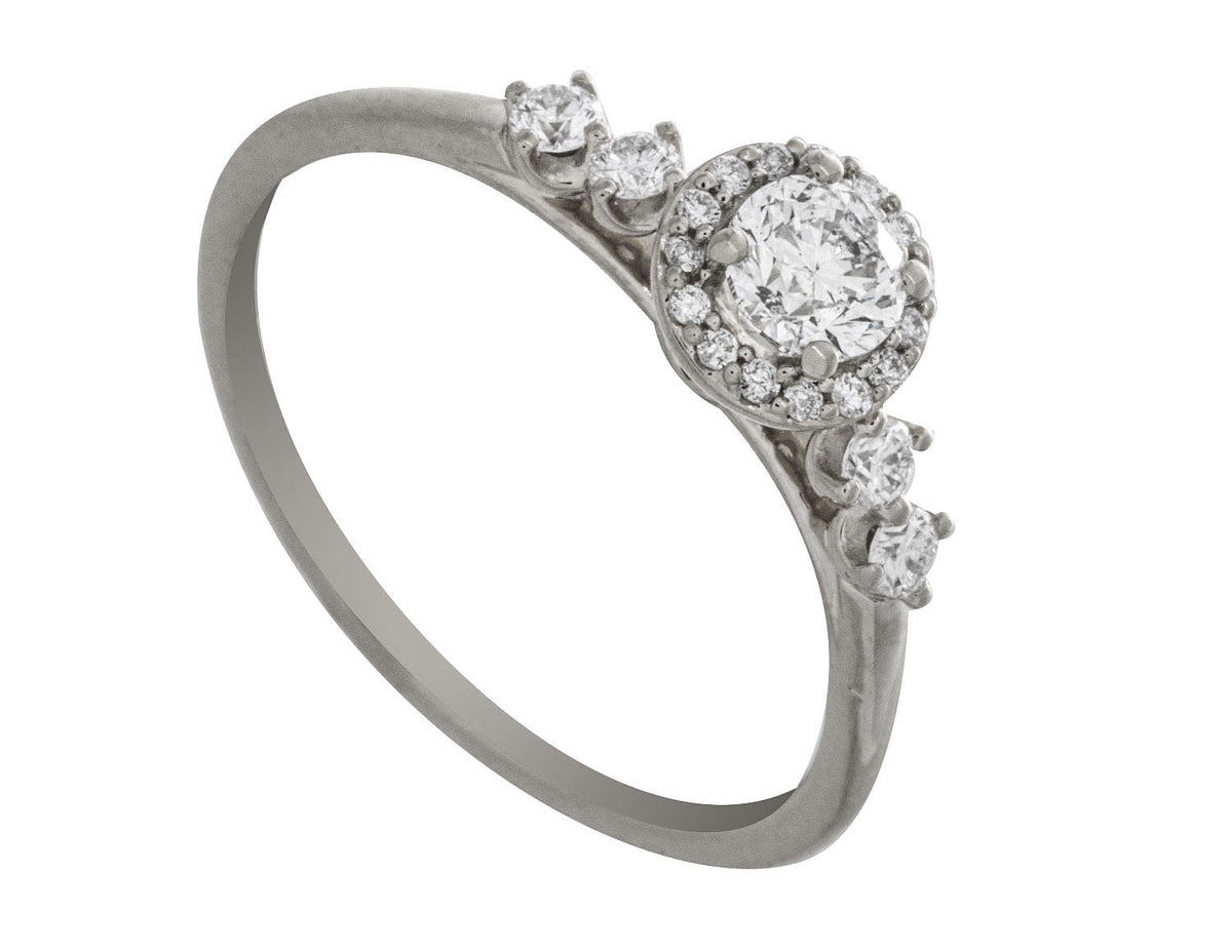 1/2ct. t.w. Diamond Promise Ring in 10K White Gold