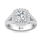 1 1/5ct. t.w. Diamond Engagement Ring in 14K White Gold