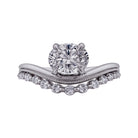 1/4ct. t.w. Round Cut Diamond Engagement Ring in 14K White Gold