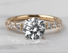 3/4ct. t.w. Kessler 81 Diamond Engagement Ring in 18K Yellow Gold