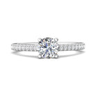 1/3ct. t.w. Diamond Engagement Ring in 14K White Gold