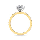 .05ct. t.w. Diamond Engagement Ring in 14K Yellow and White Gold